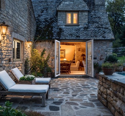 OMNIA Rear Heritage House Doors Open